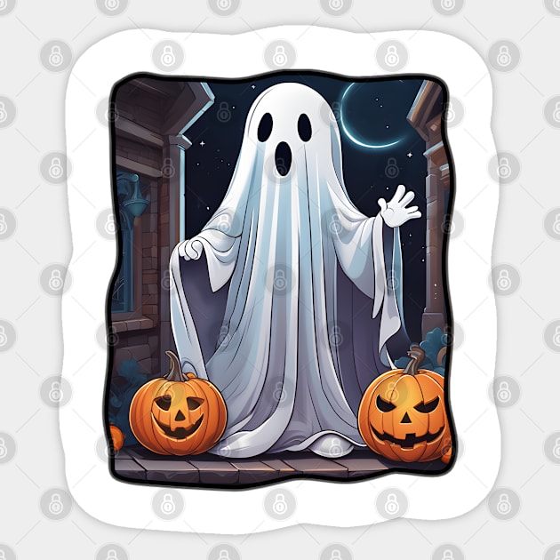 Ghost Sticker by DNT Designs